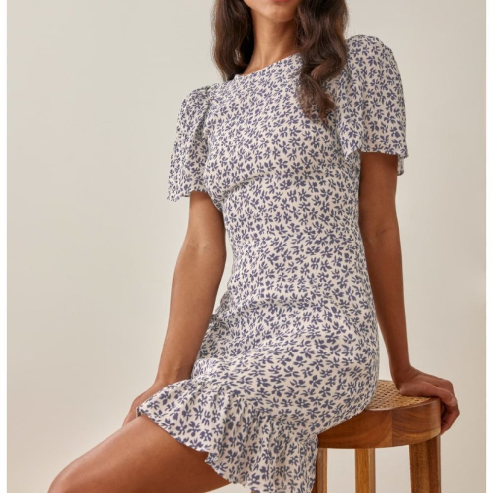 Rare!! Reformation Beesley Dress - Bailey